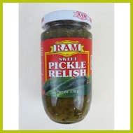 √ ∢ ◎ Ram Pickle Relish/Sweet Pickle Relish 135g-270g