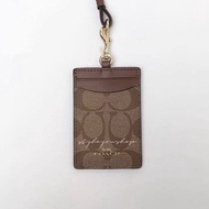 COACH ID Lanyard in Signature Canvas