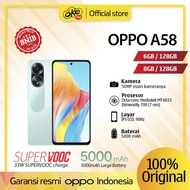 Oppo A58 Ram 8/128 6/128 Gb Garansi Resmi Terbaru