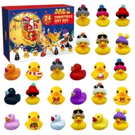 [HOT 2023] Advent Calendar 2023 24 Rubber Ducks for Boys, Girls, Kids, and Toddlers Rubber Ducky Bath Toy Creative Christmas Gifts