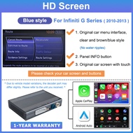 Wireless CarPlay for Infiniti G25 G37 Sedan Coupe Convertible 2010-2013 Navigation Mirror Link Funct