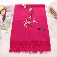 Khăn choàng nữ Cashmere Chất Len Dệt Mịn Thu Đông