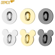 [DEMO3] 5Pcs/set Phone  Pendant Hook Self Adhesive Round Ring Hardware Non-detachable DIY Pendant