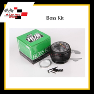 Boss kit adapter for steering wheel (HUB)  Button Tapak Kaki Lock Wira Saga Nardi Ralliart Momo Omp Takata Hole
