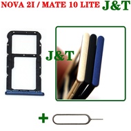 Sim Tray For Huawei Mate 10 Lite / G10 / Honor 9i / Nova 2i Card SD Slot Holder Adapter With pin