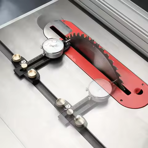 Precision Dial Indicator Table Saw Basic Kit for Aligning and Calibrating Work Shop Machinery Like T