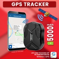 TKSTAR Global Portable GPS Tracker 5000mAh Satellite Positioning Tracking Device Battery Tracking