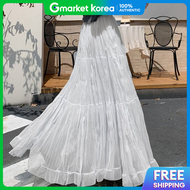 Renaissance Chiffon Frill Can-Can Long Skirt_S4538