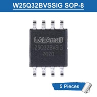 5pcs 25Q32BVSIG SOP-8 W25Q32BVSIG W25Q32BVSSIG SOP8 SMD Serial Flash Memory Chip IC new original
