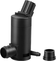 HHCSOP Windshield Washer Pump w/Grommet, Windshield Washer Motor Replacement for Ford Lincoln Mazda 