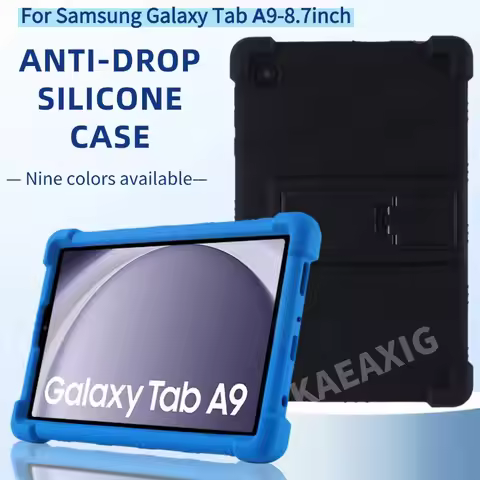 For Samsung Galaxy Tab А9 8.7" LTE SM-X115 Case Tablet Shockproof Cover SM-X110 X117 Soft Silicon St