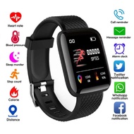 116 Plus Smart Watch Health Wristband Sports watch Blood Pressure Heart Rate Pedometer Fitness Track