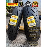 PIRELLI TIRES Rosso 3 set by TAKARA TIRES (FREE tire sealant, tire valve and Takara sticker)