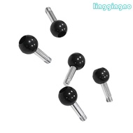 RR 5Pcs 1 4in to 17mm  Head 1 4in Screw  Mount Adapter