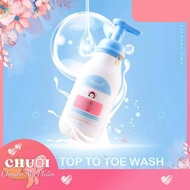 Baby Top To Toe Wash Hanayuki Bottle 150ml - Genuine