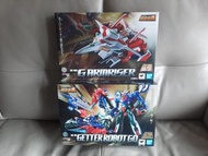 BANDAI 超合金魂 GX-96 GETTER ROBOT GO and GX-96X G ARMRISER (共2盒) 日版
