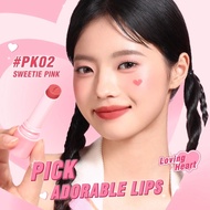 PINKFLASH PINKFLASH PINKFLASH PINKFLASH #LovingHeart Soft Matte Transfer-proof Lipstick Creamy Non-c