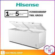 Hisense Gross Chest Freezer White (780L) FC900D4BWBP