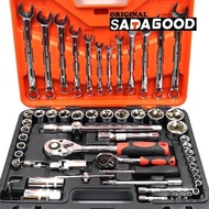 61pcs Socket Wrench SeRatchet Spanner Tools Set Box Set (M)