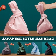 Japanese Style Wrist Bag Knot Bag Statement Wrist Bag Handbag