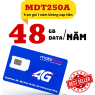 Sim Mobifone 4G trọn gói 12 tháng MDT250A - MDT350 - MDT255 - 12MDT50 Data Tốc Độ Cao 150GB/tháng .