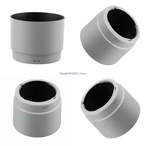 ET74 67mm White Bayonets Mount Lens Hoods Cover Replacement for EF 70-200mm f/4L IS EF 70-200mm f/4L