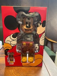 三眼米奇 3125C × CLOT × MEDICOM TOY BE@RBRICK 3-Eyed Mickey 400%+100%