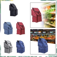 [Freneci] Shopping Trolley Replacement Bag Thickened Trolley Bag Oxford Cloth Portable