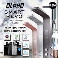 Alpha Smart Revo-i with DC PUMP / Revo-E No Pump Instant Shower Heater