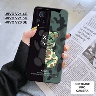 HP Vivo V21 4G Case Vivo V20 SE 5G/ - Rajacase - Vivo V21 4G casing 5G/ - BRANDED Softcase Motif - V