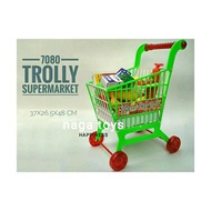 Kids Toys supermarket Trolley/Push Cart