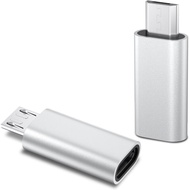 Vanjua 2 Pack Micro USB to USB C Adapter, Data Transfer Adapter, for Galaxy S7/S7 Edge/S6/J7, LG G4,