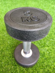Premium Rubber Coated Round Dumbbell 5KG 1pc
