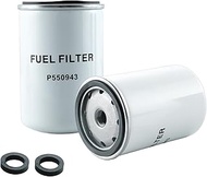 2PCS P550943 Fuel Filter Compatible With GMC 6.2L, Light-Duty Trucks, Detroit Diesel Engines Replace