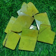 100% avocado green opal stone naturalnatural green opal translucent flashlight material/ opal green 