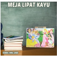 CUTE CHARACTER FOLDING WOODEN CHILDREN'S STUDY TABLE (HHL-208)