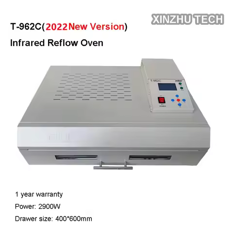 New Version 220/110V 50/60Hz PUHUI T-962C Infrared IC Heater BGA Rework Station Oven Machine Infrare