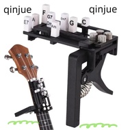 QINJUE Ukulele Chord Trainer, Guitar Learning Guitar Learning Presser Guitar Chord Presser,  Portabl