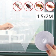 GS8U Tiekemai Mosquito Net Window Polyester Gauze Net With Velcro 1.5 X2 M Aw-15 White Or-i