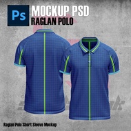 Raglan Trending Mockup Editable Raglan Jersey Front & Back View | Psd Mockup | Mockup Baju Sublimati