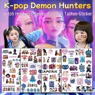 Cartoon Kpop Demon Hunters Rumi Kang Temporary Tattoo Sticker Rumi Tattoo Sticker Demonizing for Par