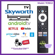 Compatible Skyworth Google Voice Android Smart TV Remote HS-8AA Replacement TV Remote Skyworth