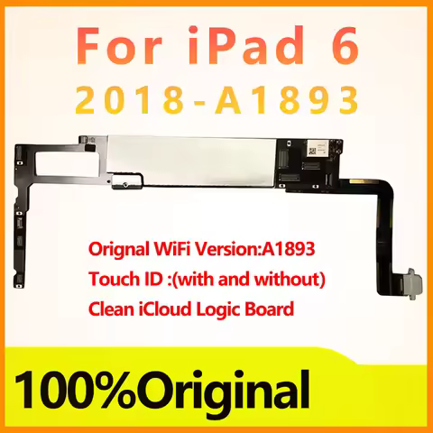 32/128/256GB 2018 2017 2019 9.7/10.2inch Logic Board Original A1822 A2197 A1893 For Ipad 5/6/7 gener