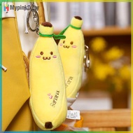 Mypink New Interesting Banana Plush Toys Fruit Stuffed Dolls Keychain Holiday Gift Christmas Gifts F