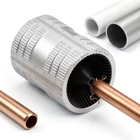 Tubing and Pipe Reamer Pipe Expander Inner And Outer Pipe Chamfering Device Deburring Tools for 1/4i