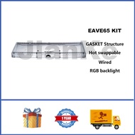 Swagkey EAVE65 Wired Mechanical Keyboard Kit 65% Hot swappable RGB GASKET Custom Keyboard