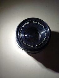 Canon FL 100mm f/3.5 佳能機械鏡頭（對唔到焦）