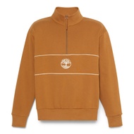 Timberland Men’s All Gender Cut And Sew Quarter-Zip Pullover เสื้อสเวตเชิ้ต (TBLMA69R3)