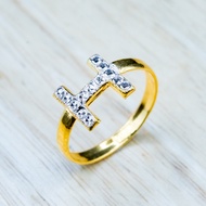 ⭐️ แหวนทองแท้เอชชุบสี น้ำหนักครึ่งสลึง