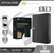 สินค้าขายดี Seagate Expansion external hard disk ของแท้ hdd external 1tb/2tb ฮาร์ดดิสก์ภายนอก เอทานอล ฮาร์ดิส usb3.0 2.5" รับประกัน 3 ปี